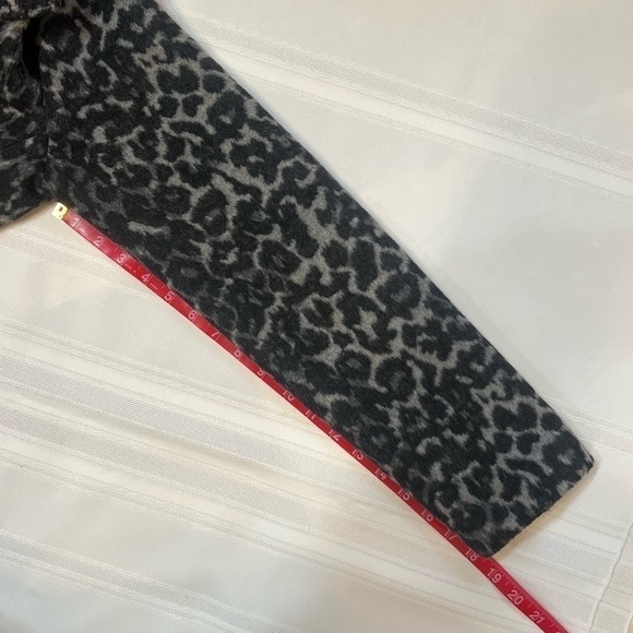 Karen Kane‎ Women's Textured Blazer Jacket Leopard Prnt Sz M EUC - Picture 12 of 15